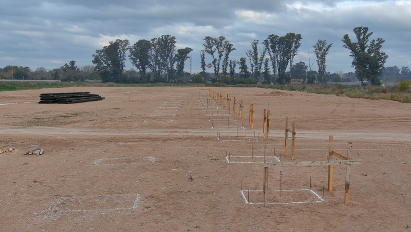 Desarrollo urbanístico vista aérea