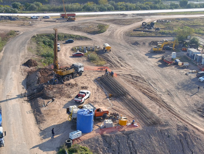 Vista aérea de desarrollo urbanístico Kroneker
